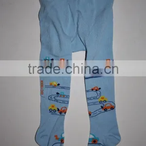 Knitted Tight Cheap Cotton Cute Jacquard Children Pantyhose thumbnail-1