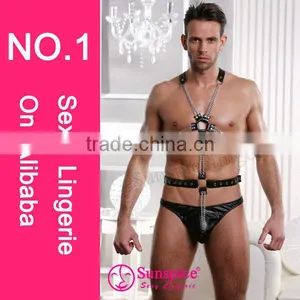 2015 High Quality Hot Sales Sexy China Lingerie Factory Sexy Men Costume Men Babydoll Lingerie thumbnail-1
