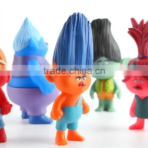 Popular Hairy Little Troll Doll Figure Trolls Pen Topper Gift for Kids Toy thumbnail-6