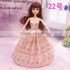 Wholesale 11 Inch Cheap Doll Clothing Barbie Doll Dress Baby Toy thumbnail-5