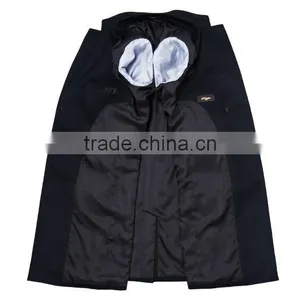 Fashion Design Wool Fabric Double-Breasted Men Coat thumbnail-2