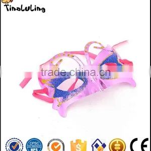 Colorful Masquerade Sexy Fox Eye Mask With Butterfly thumbnail-3