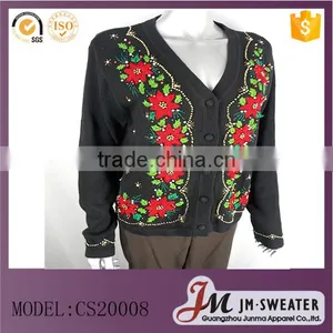 Unisex Knitted Christmas Sweaters Uglysweaters Cardigan Christmas Jumper thumbnail-1
