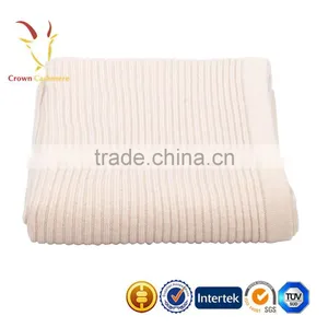 Plain China Knitted Newborn Baby Throw Blanket thumbnail-3