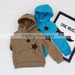 Children Girl and Boy Star Hoodies Coat Korean Girl Winter Coat thumbnail-2