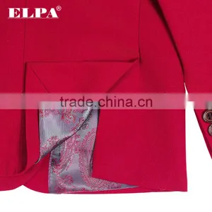 ELPA Designer 3 Piece Kids Wedding Suits Red Wholesale Kids Suits for Boys thumbnail-6