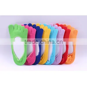 Summer New Casual Womens Socks Cotton Sports Five Finger Socks Casual Breathable Calcetines Toe Socks Ankle Socks thumbnail-5