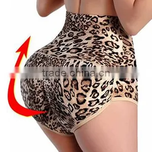 Walson Hot Sale Leopard Butt Lifter Enhancer Non Removable Pads Hip Body Shapewear for Sexy Women thumbnail-1