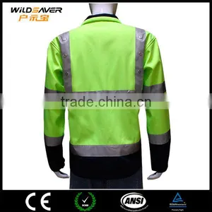 Reflective Cycling Jersey Safety Workwear Cheap Reflective Vest thumbnail-4