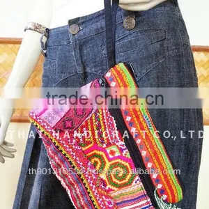 Thai Embroidered HMONG Hill Tribe Hand Bag thumbnail-1