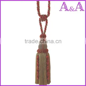 Mini Gold Caps Korean Velvet Tassel for Key Chain thumbnail-1