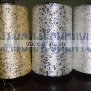 120D Polyester Sequin Yarn for Knitting thumbnail-1
