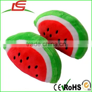 Dog Puppy Pet 3D Vegetable Chicken Carrot Chew Play Squeaky Sound Plush Toys thumbnail-3