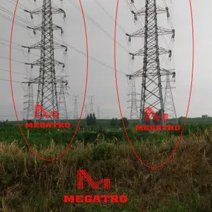MEGATRO 220KV 2_1I1 SSJ1 Multi Circuit Angle and Tension Transmission Tower thumbnail-4