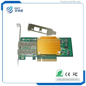 F1002E 10Gigabit Intel 82599ES Dual-port Fiber Optical PCIe NIC Network Card thumbnail-1