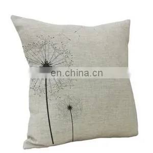 2016 Popular Designed Printing or Embroidery Pure Linen,cotton Cushion Covers in Many Solid Colors for Wholesale or Retail thumbnail-2