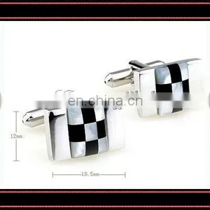 High Quality Agate & Mother Pearl Inlaid Cufflinks, Clothing Accessories thumbnail-1