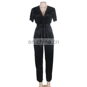 One Size Wholesale 3 Piece Nighty Satin Lingerie thumbnail-4