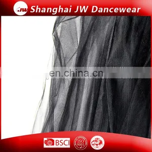 Black Multilevel Ballet Skirts With Gauze Element thumbnail-2