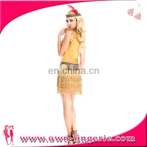 Women Sexy Cowboy Costume West Western Fancy Dress Halloween Costume thumbnail-1