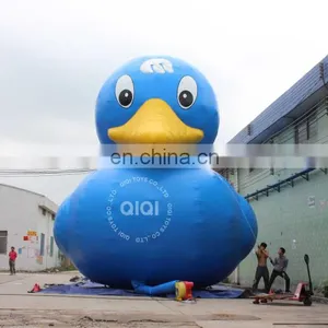 2014 Blue/yellowgiant Duck Swimming Ring Inflatable thumbnail-3