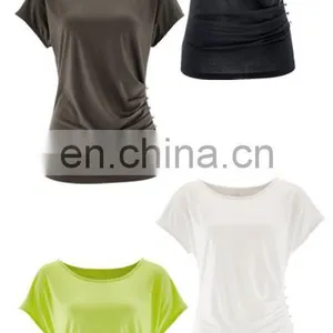 Fashion Women Summer Loose Top Short Sleeve Blouse Ladies Casual Tops T-Shirt thumbnail-4