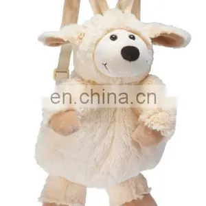 Custom Plush Animal Backpack for Adults, Plush Sheep School Bag With Korean Style thumbnail-2