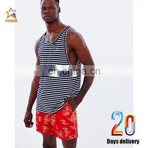 Sleeveless Bulk Jogger Muscle Tank Top Wholesale thumbnail-1