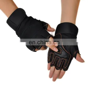 Gym Soft Neoprene Weight Lifting Gloves / Weightlifting Gloves Gym Gloves Fitness Gloves thumbnail-1