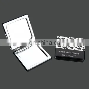 Personalized PU Leather Cosmetic Mirror thumbnail-2