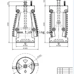 1000mm Dia Belling Bucket Belling Bucket Used for Enlarging the Pile Base thumbnail-1