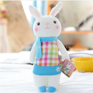 The New Big Ears Cute Little White Rabbit Stuffed Toy to Draw a Kind of Professional Custom Production Processing thumbnail-1