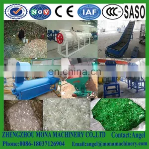 Environment Friendly Waste Plastic Bottle Crushing Washing Recycling Line/ Pet Flake Recycling Plant for Sale thumbnail-2