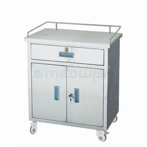 AG-AT022 Hospital Equipment Suppliers Stainless Steel Anesthesia Instrument Cart Medical Trolley thumbnail-1
