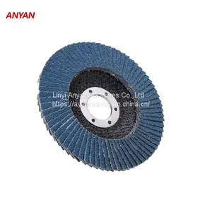 Flap Discs 4.5 Inch 115x22 mm Zirconia Alumina Metal Abrasive Flap Disc thumbnail-2