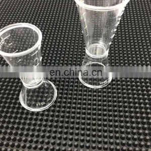 PVC Rectangular Black Water Coaster With Anti-slip Function for Bar Counter thumbnail-4