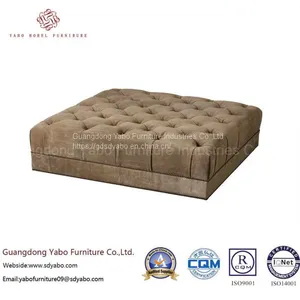 5 Star Hotel Furniture for Square Leisure Sofa Ottoman (6312O-1) thumbnail-2