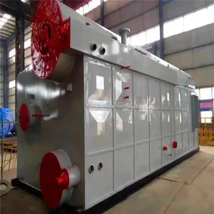 15 Ton SZS D Type Water Tube Double Drum Steam Boilers for Paper Processing Industry, Paper Mill thumbnail-3