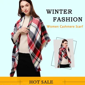 Designer 2020 Knitted Spring Winter Women Scarf thumbnail-1