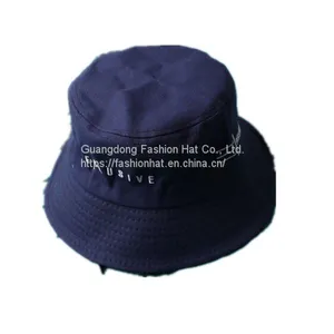 Handsome Navy Blue Hat Female Unisex Wind Navy Blue Cool Boys Fisherman Hat European and American Net Red Tide Brand Maozi thumbnail-1