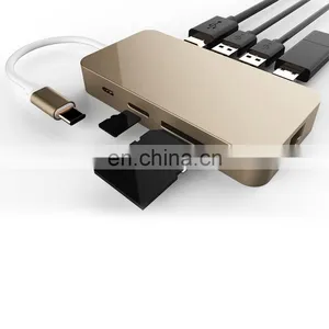 Multi Port 8 in 1 Type c B Section Adapter thumbnail-2