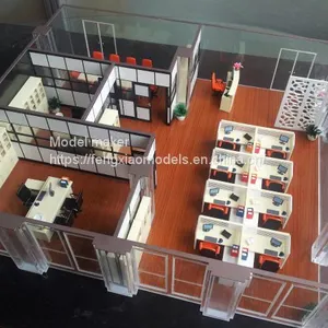 Commercial Office Building Indoor Model Making thumbnail-3