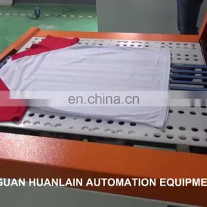 Towel Automatic T-Shirts Folding And Packing Machine Plastic Bag t Shirt thumbnail-1