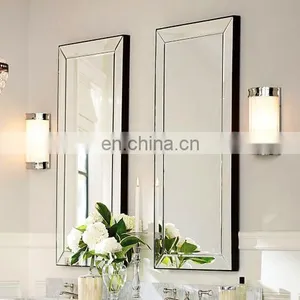 Frameless Hot Sell Wall Mounted Decorative Silver Mirror thumbnail-4
