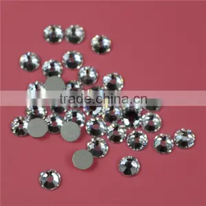 Top Quality Rhinestones Wholesale Clear Crystal Flatback Hotfix Rhinestones Glass Stones for Bags Shoes thumbnail-6