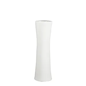Creative Large White Seal Jingdezhen Ceramic Floor Vase For Living Room Office Study thumbnail-5