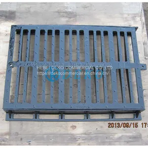 D400 750x300/400/500x50mm Ductile Iron Manhole Cover Ductile Iron Tree Grating thumbnail-1