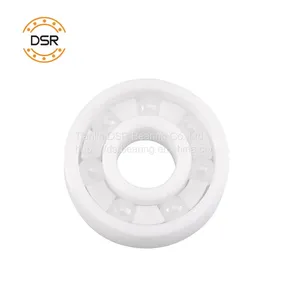 DSR Bearing Full Ceramic Deep Groove Ball Bearings 6202ce-6210ce, P0, P6 Zro2 Si3n4 Hybrid Ceramic Ball Bearing Manufacturer thumbnail-1