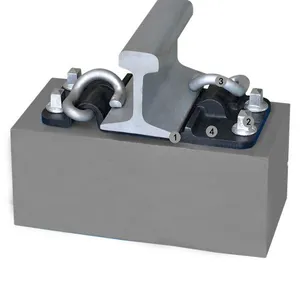 SEPARATED RAIL FASTENING SYSTEMS(Rail Fastener) for Railway Track Fixing thumbnail-1