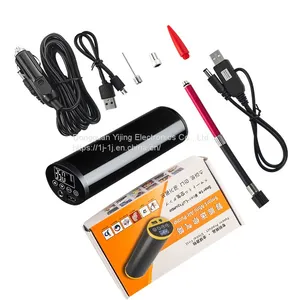 Free Custom Logo Smart Wireless Portable Bicycle Car Tire Air Compressor Electric Bike Pump Tyre Inflator thumbnail-5